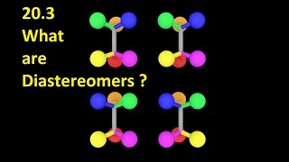 203 What are Diastereomers HL IB Chemistry [upl. by Quiteris]