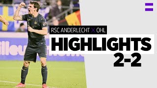 Highlights RSC Anderlecht  OHL  20212022 [upl. by Acimat]