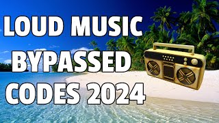 LOUD MUSIC BYPASSED Roblox Ids WORKING 2024 [upl. by Hbahsur65]