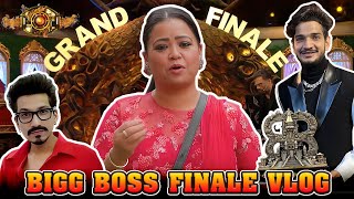 Bigg Boss Finale Vlog 🏆  Bharti Singh  Haarsh Limbachiyaa  Golla [upl. by Ahsekad949]