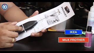 IKEA MILK FROTHER Review amp Battery Installation [upl. by Antrim]