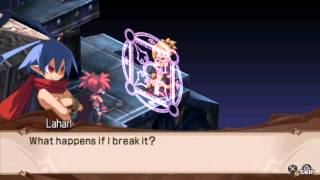 SPOILERS Disgaea 2 Chapter 11 Finale Laharl battle [upl. by Jaclin487]