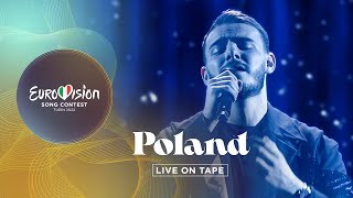 Ochman  River  Poland 🇵🇱  Live On Tape  Eurovision 2022 [upl. by Ecargyram653]