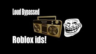 WORKING 35 ROBLOX LOUD RARE BYPASSED IDS 2024🔥 [upl. by Gnoix]