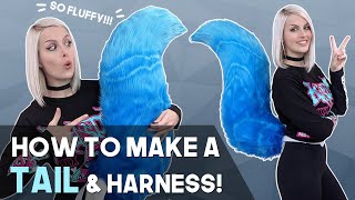 Cosplay Tail amp Harness Tutorial  Upright Foam Tail [upl. by Yahsel]