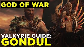 God of War Gondul the Valkyrie Boss Fight Guide [upl. by Oilcareh]