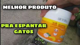 COMO ESPANTAR GATOS DA HORTA MELHOR PRODUTO VEJA🙀 [upl. by Lap]