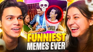 Funniest meme review ever  DANK memes  funny meme review with Kanika😂 [upl. by Segalman]