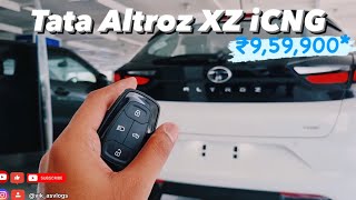 2024 New Tata Altroz XZ iCNG MT Model Features amp Review [upl. by Scotty]