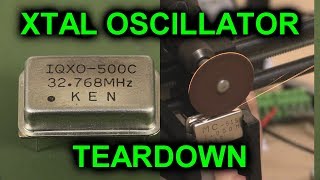 EEVblog 1089  XTAL Oscillator Teardown [upl. by Yrok]