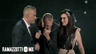 Entre Tú Y Mil Mares  Eros Ramazzotti Laura Pausini amp Biagio Antonacci [upl. by Igig169]