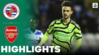 Arsenal vs Reading  Highlights  EFL Papa Johns Trophy 14112023 [upl. by Ajup]