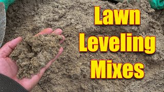 Lawn Leveling Mixes  What to Use When leveling [upl. by Leupold421]