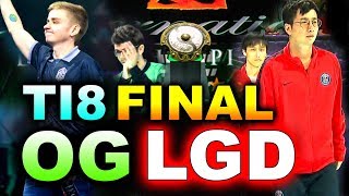 OG vs PSGLGD  TI8 GRAND FINAL  BEST LEGENDARY  THE INTERNATIONAL 2018 DOTA 2 [upl. by Alahs]