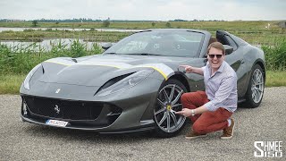 My First Drive in the New Ferrari 812 GTS [upl. by Pirri]