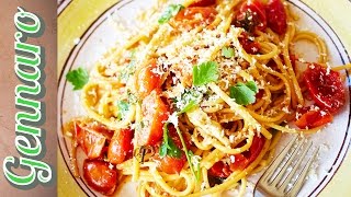 Perfect Tomato and Mozzarella Linguini  Gennaro Contaldo [upl. by Icken308]