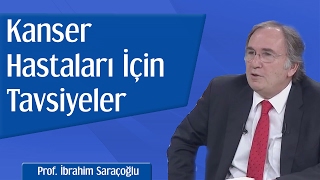 Kanser Hastaları İçin Tavsiyeler ve Yasaklar  Prof Saraçoğlu [upl. by Ejrog]