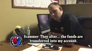 The Cop amp The Scammer  REAL Phone Conversation [upl. by Hnamik767]