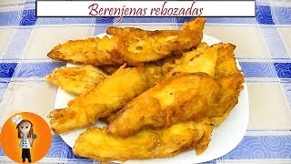 Berenjenas rebozadas  Receta de Cocina en Familia [upl. by Eirol233]