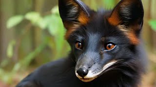 The melanistic fox [upl. by Ahpla]