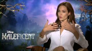 Angelina Jolie  Maleficent Interview [upl. by Clemence819]