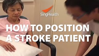 How To Position A Stroke Patient [upl. by Lindeberg]