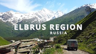 Elbrus Region  Russia  4K [upl. by Ociram]