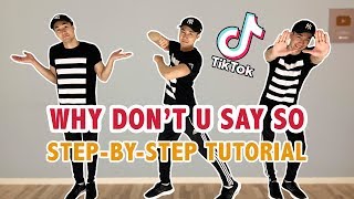 DOJA CAT  SAY SO Tutorial  TikTok Dance [upl. by Inaffit]