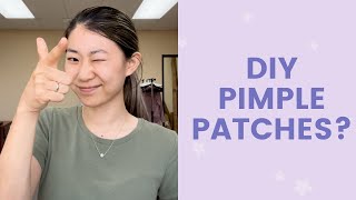 DIY Pimple Patches  FaceTory [upl. by Mohr648]