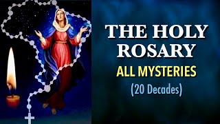 The Holy Rosary  All Four Mysteries  20 Decades [upl. by Oiramal760]