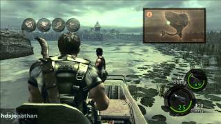 Resident Evil 5 Walkthrough  Part 6  Chapter 31  Marshlands  All Treasures amp BSAA Emblems [upl. by Sabir]