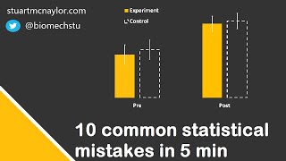 Ten Statistical Mistakes in 5 Min [upl. by Stauffer]