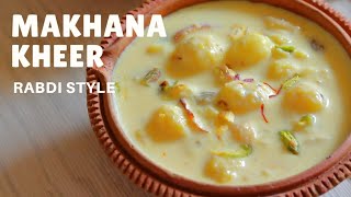 Makhane Ki Kheer Recipe  Makhana Kheer Recipe Hindi [upl. by Inoue]