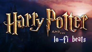 harry potter lofi  beats to chillstudyrelax to rainy ambient hogwarts [upl. by Adoree]