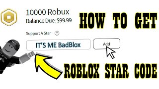 How to get your own STAR CODE ROBLOX [upl. by Sheila510]