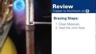 How to Braze Aluminum to Copper [upl. by Alvin381]