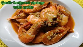 Garlic buttered shrimp with sprite [upl. by Bush339]