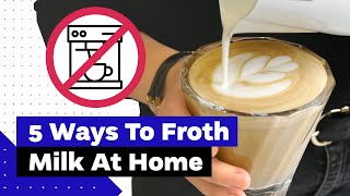 How To Froth Milk At Home Best Milk Frothers Review [upl. by Edrahs]