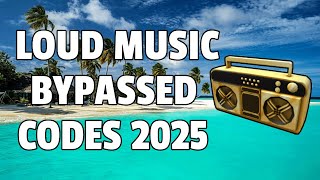 LOUD MUSIC BYPASSED Roblox Ids WORKING 2025 [upl. by Rico]