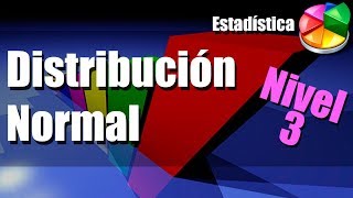 Distribución Normal  Ejercicios Resueltos  Nivel 3 [upl. by Keiryt]