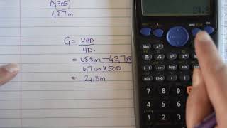 Geography Mapwork How to calculate the gradient [upl. by Akiras]