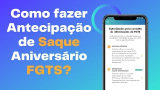 COMO AUTORIZAR BANCOS A CONSULTAR SEU FGTS [upl. by Aholah]