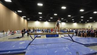 Kyana George  Balance Beam  2016 Womens Junior Olympic Championships [upl. by Florance]