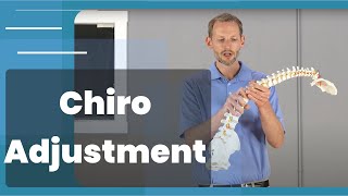 What is a Chiropractic Adjustment From Chiropractor [upl. by Strait]