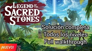 Adventure Escape Mysteries La leyenda de las piedras sagradas Solución completa del juego [upl. by Novahs]