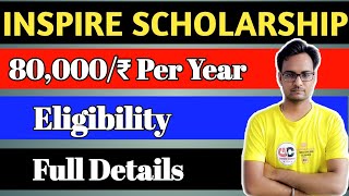 Inspire Scholarship Scheme With Full Details  How To Apply Inspire Scholarship   Eligibilty [upl. by Akinihs278]