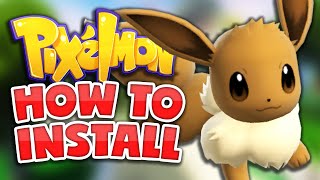 HOW TO INSTALL PIXELMON EASIEST METHOD  Minecraft Pokemon Mod [upl. by Dyal]