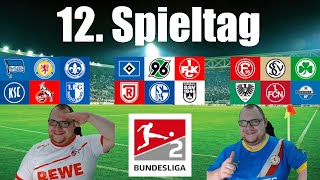 ⚽ Tippspiel 2 Bundesliga 202425 12 Spieltag ⚽ [upl. by Zetniuq879]