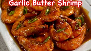 GARLIC BUTTER SHRIMP  Kakaibang luto ng GARLIC BUTTER SHRIMP DAMPA STYLE  Pinoy Simple Cooking [upl. by Etessil]