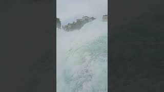 Rheinfall in Neuhausen Switzerland [upl. by Cardie]